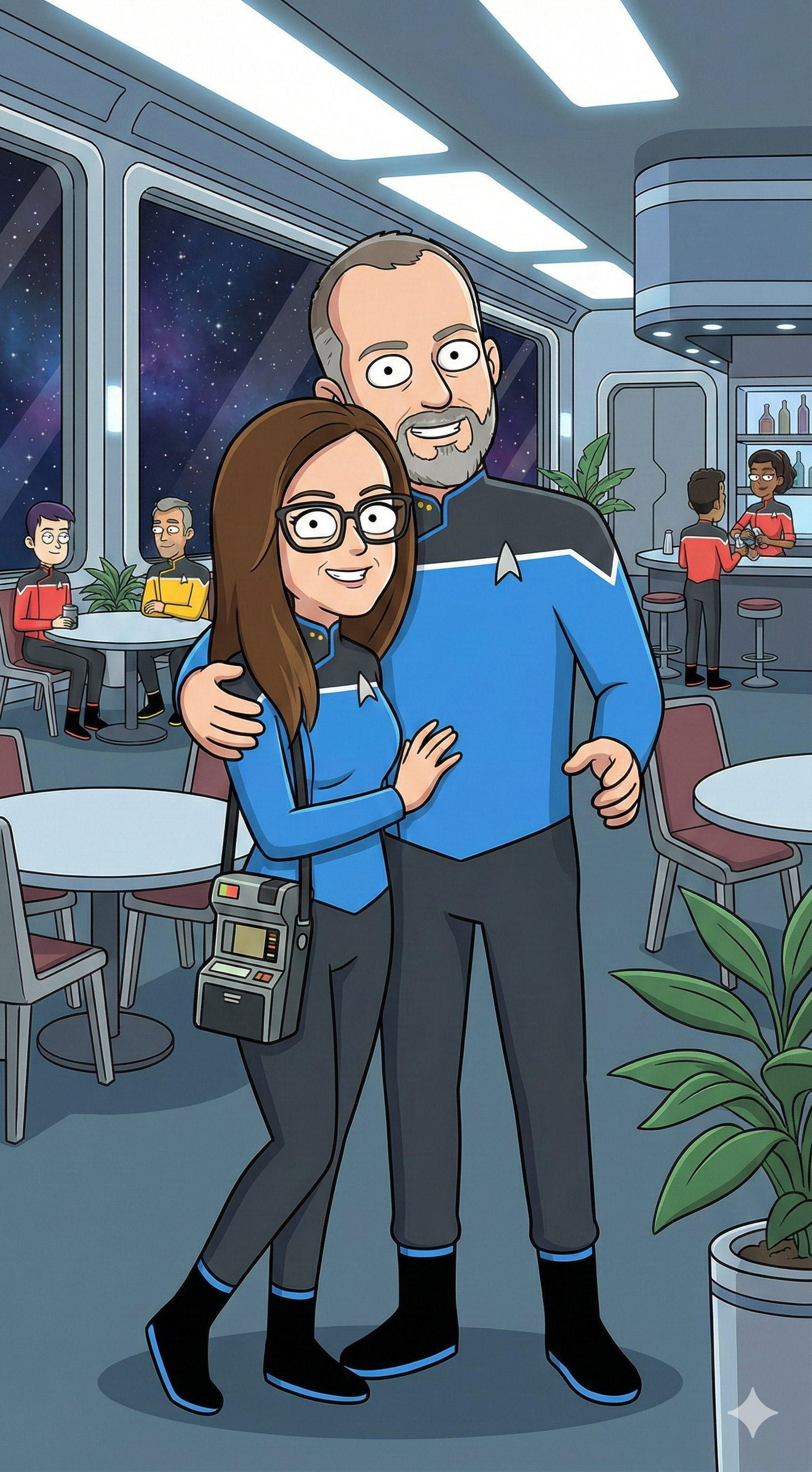 We're Star Trek characters! On Lower Decks.
